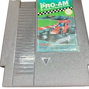 Vintage RC Pro-Am - 1987 Nintendo NES Game